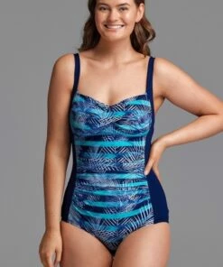 Funkita Palm Pilot DD/E Cup Twist Front One Piece Blue/Navy 7 Funkita Palm Pilot DD/E Cup Twist Front One Piece Blue/Navy -Cheap Swimweargalore Store fnk13l71320.914 funkita palm pilot dd e cup twist front one piece 3