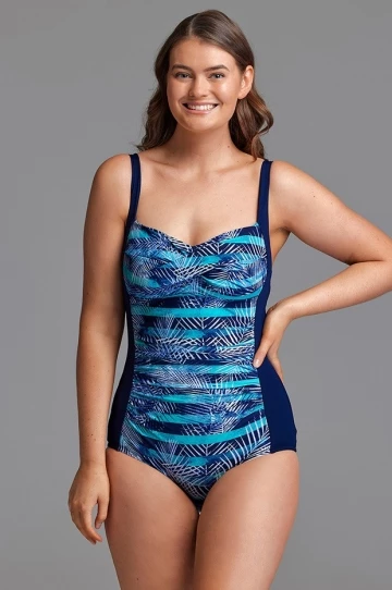 Funkita Palm Pilot DD/E Cup Twist Front One Piece Blue/Navy 3 Funkita Palm Pilot DD/E Cup Twist Front One Piece Blue/Navy - Image 3