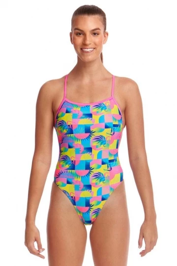 Funkita Sunkissed Single Strap One Piece Multi 1 Funkita Sunkissed Single Strap One Piece Multi