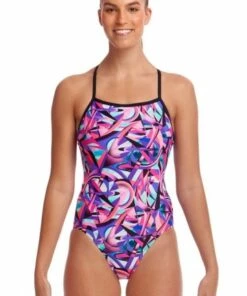 Funkita Limitless Single Strap One Piece Magenta