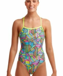Funkita Hot Property Single Strap One Piece Multi