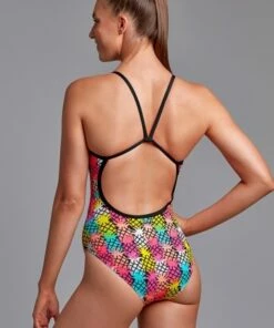 Funkita Pino Punch Single Strap One Piece Multi -Cheap Swimweargalore Store fnk15l71163.900 funkita pino punch single strap one piece 4