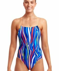 Funkita Raw Hide Single Strap One Piece Royal