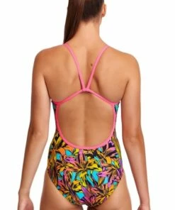 Funkita Large Lillies Single Strap One Piece Orange/Pink 5 Funkita Large Lillies Single Strap One Piece Orange/Pink -Cheap Swimweargalore Store fnk15l71229.976 funkita large lillies single strap one piece1