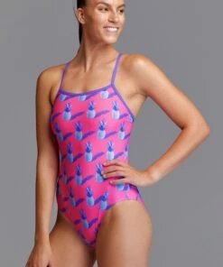 Funkita Pine Time Single Strap One Piece Pink/Purple 6 Funkita Pine Time Single Strap One Piece Pink/Purple -Cheap Swimweargalore Store fnk15l71237.918 funkita pine time single strap one piece2