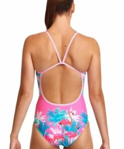 Funkita Pretty Pink Single Strap One Piece Pink/Blue -Cheap Swimweargalore Store fnk15l71239.990 funkita pretty pink single strap one piece1