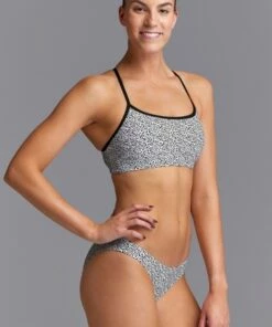 Funkita Speckled Crop Set White/Black -Cheap Swimweargalore Store fnk21069.933 funkita speckled crop set 3