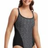 Funkita Spickled Locked In Lucy One Piece Black/White