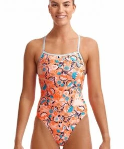 Funkita Fairy Tails Strapped In One Piece Orange/Blue