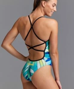 Funkita Big Blanc Strapped In One Piece Aqua -Cheap Swimweargalore Store fnk38l71310.133 funkita big blanc strapped in one piece 4