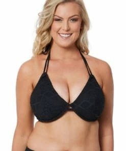 Freya Sundance E Cup Plunge Halter Black