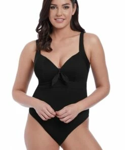 Freya Nouveau F Cup Plunge One Piece Black