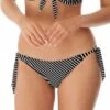 Freya Beach Hut Rio Tie Side Brief Black/White