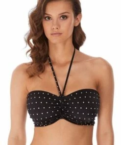 Freya Jewel Cove F Cup Bandeau Black
