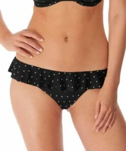 Freya Jewel Cove Italini Frill Brief Black
