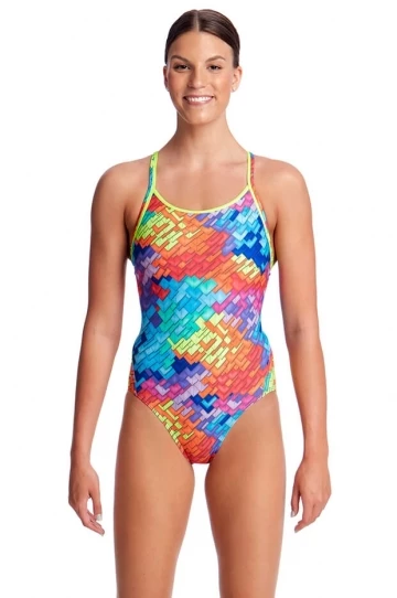 Funkita Funkita Layer Cake Diamond Back One Piece Multi 1 Funkita Funkita Layer Cake Diamond Back One Piece Multi