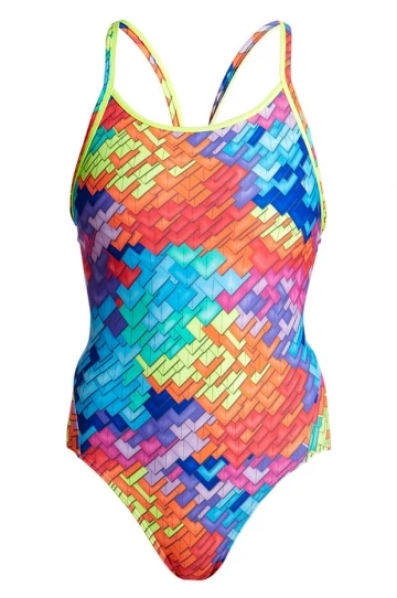 Funkita Funkita Layer Cake Diamond Back One Piece Multi 3 Funkita Funkita Layer Cake Diamond Back One Piece Multi - Image 3