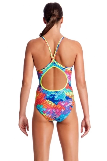 Funkita Funkita Layer Cake Diamond Back One Piece Multi 2 Funkita Funkita Layer Cake Diamond Back One Piece Multi - Image 2
