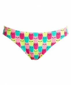 Funkita Funkita Minty Mittens Bibi Banded Brief Pink -Cheap Swimweargalore Store fs33l fs24l minty mittens 14802