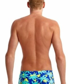 Funky Trunks Mens Bird Brain Eco Trunk Blue/Yellow -Cheap Swimweargalore Store fun001m02536.481 funky trunks mens bird brain eco trunk2