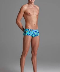 Funky Trunks Mens Bird Brain Eco Trunk Blue/Yellow -Cheap Swimweargalore Store fun001m02536.481 funky trunks mens bird brain eco trunk3