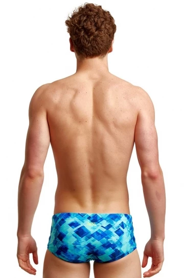 Funky Trunks Mens Depth Charge Trunk Blue 3 Funky Trunks Mens Depth Charge Trunk Blue - Image 3