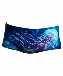 Funky Trunks Mens Jelly Belly Trunk Electric Purple