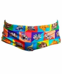 Funky Trunks Mens Rat Pack Trunk Multi