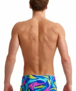 Funky Trunks Mens Air Lift Trunk Blue/Yellow -Cheap Swimweargalore Store fun010m71300.481 funky trunks mens air lift trunk2