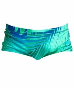 Funky Trunks Mens Steamy Nights Trunk Green/Blue