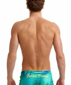 Funky Trunks Mens Steamy Nights Trunk Green/Blue -Cheap Swimweargalore Store fun010m71315.907 funky trunks mens steamy nights trunk2