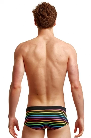 Funky Trunks Mens Bright Lights Trunk Black/Multi 3 Funky Trunks Mens Bright Lights Trunk Black/Multi - Image 3