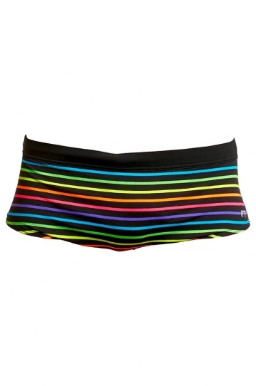 Funky Trunks Mens Bright Lights Trunk Black/Multi 1 Funky Trunks Mens Bright Lights Trunk Black/Multi