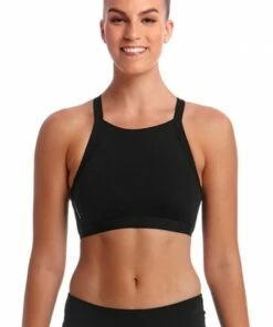 Funkita Hi Light Sports Top Black