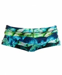 Funky Trunks Mens Icy Iceland Trunk Green/Blue