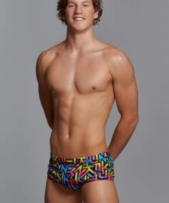 Funky Trunks Mens Brand Galaxy Trunk Multi -Cheap Swimweargalore Store fun01m71214.900 funky trunks mens brand galaxy trunk3