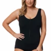 Funkita Still Black DD/E Zip Front One Piece Black