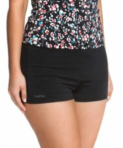 Funkita Still Black Boyleg Short Black -Cheap Swimweargalore Store fun06l072.001 stillblack boyleg 4 1