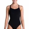Funkita Still Black Diamond Back One Piece Black