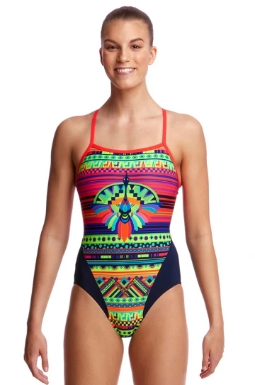 Funkita Funkita Wingspan Single Strap One Piece Multi 1 Funkita Funkita Wingspan Single Strap One Piece Multi