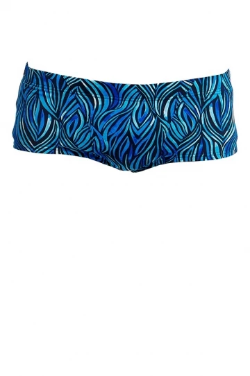 Funky Trunks Mens Wild Hide Trunk Blue 1 Funky Trunks Mens Wild Hide Trunk Blue
