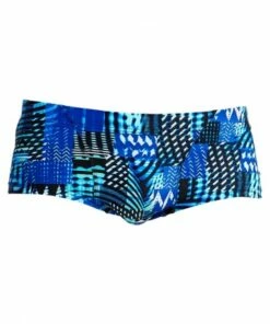 Funky Trunks Mens Electric Nights Trunk Blue
