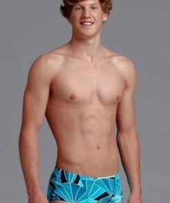 Funky Trunks Mens Keel Over Trunk Teal -Cheap Swimweargalore Store fun30m70913.400 funky trunks mens keel over trunk3 1