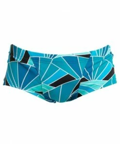 Funky Trunks Mens Keel Over Trunk Teal