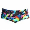 Funky Trunks Mens Snake Pit Trunk Black/Multi