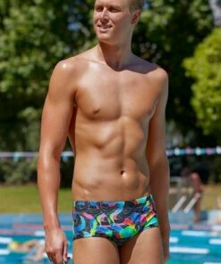 Funky Trunks Mens Snake Pit Trunk Black/Multi -Cheap Swimweargalore Store fun30m71075.018 funky trunks mens snake pit trunk4