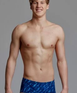 Funky Trunks Mens Blue Mist Trunk Navy -Cheap Swimweargalore Store fun30m71136.400 funky trunks mens blue mist trunk3 1