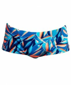 Funky Trunks Mens Eucy Lippy Trunk Peach/Blue