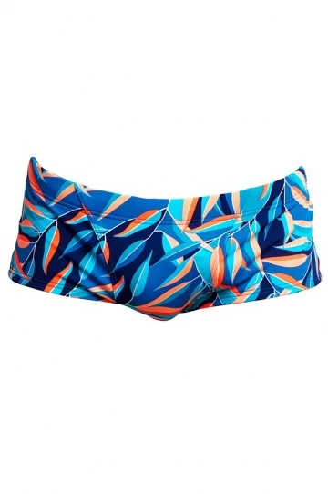Funky Trunks Mens Eucy Lippy Trunk Peach/Blue 1 Funky Trunks Mens Eucy Lippy Trunk Peach/Blue