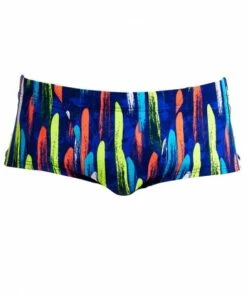 Funky Trunks Mens Fire Cracker Trunk Navy/Lime